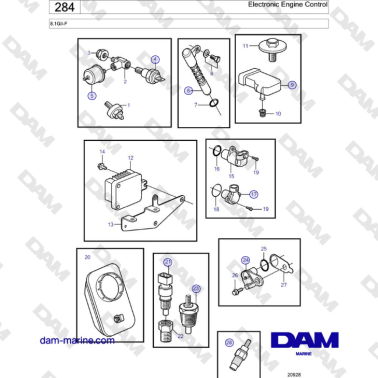 Volvo Penta 8.1GiI-F -...