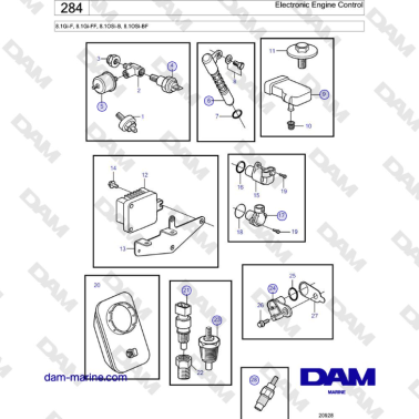 Volvo Penta 8.1Gi-F,...