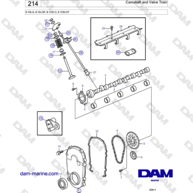 Volvo Penta 8.1Gi-G,...