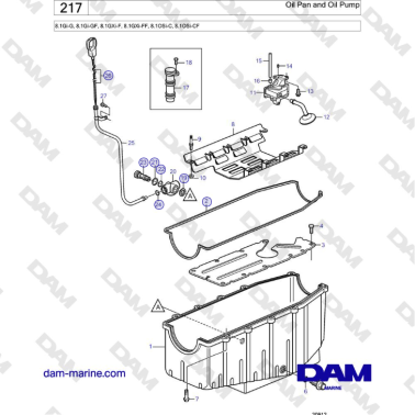 Volvo Penta 8.1Gi-G,...