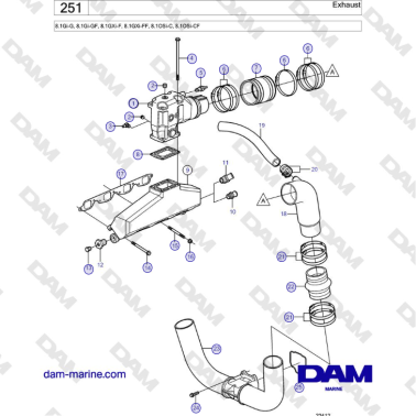 Volvo Penta 8.1Gi-G,...