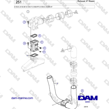 Volvo Penta 8.1Gi-G,...