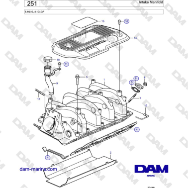Volvo Penta 8.1Gi-G,...