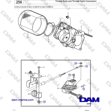 Volvo Penta 8.1Gi-G,...