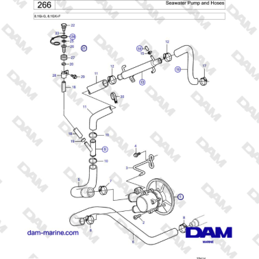 Volvo Penta 8.1Gi-G,...