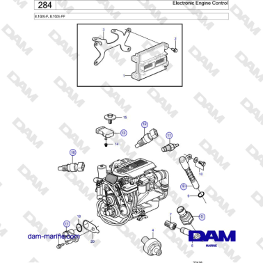 Volvo Penta 8.1GXi-F,...