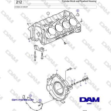 Volvo Penta 8.1OSi-D,...