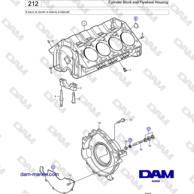Volvo Penta 8.1Gi-H,...
