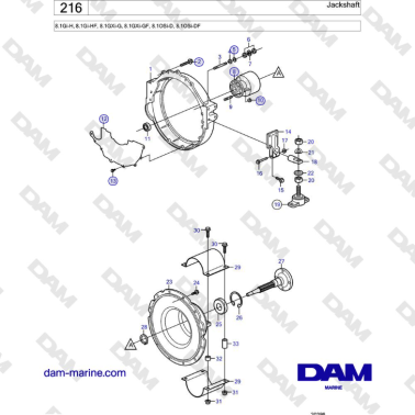 Volvo Penta 8.1Gi-H,...