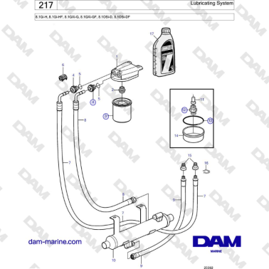 Volvo Penta 8.1Gi-H,...