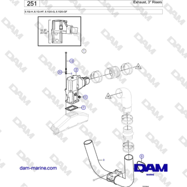 Volvo Penta 8.1Gi-H,...