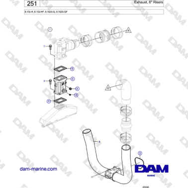 Volvo Penta 8.1Gi-H,...
