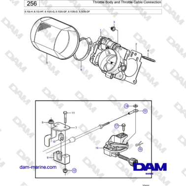 Volvo Penta 8.1Gi-H,...