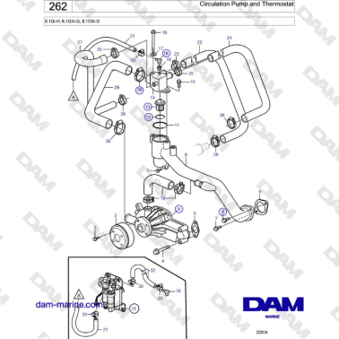 Volvo Penta 8.1Gi-H,...