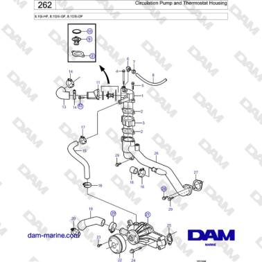 Volvo Penta 8.1Gi-HF,...