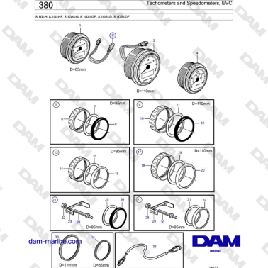 Volvo Penta 8.1Gi-H,...