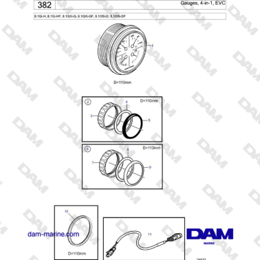 Volvo Penta 8.1Gi-H,...