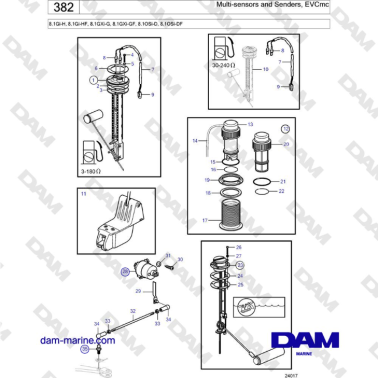 Volvo Penta 8.1Gi-H,...