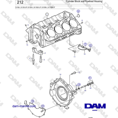 Volvo Penta 8.1Gi-J,...