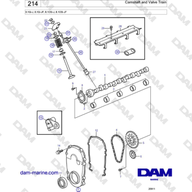 Volvo Penta 8.1Gi-J,...