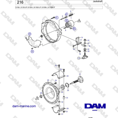 Volvo Penta 8.1Gi-J,...