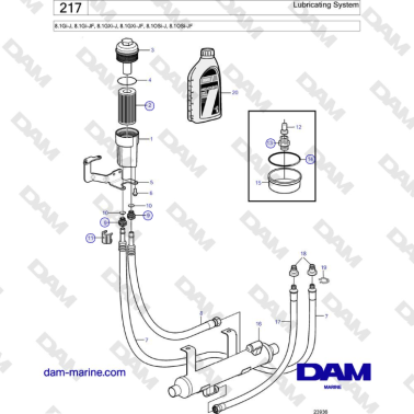 Volvo Penta 8.1Gi-J,...