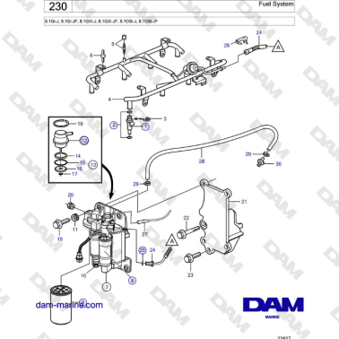 Volvo Penta 8.1Gi-J,...