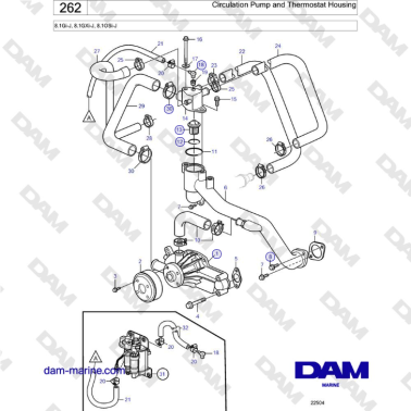 Volvo Penta 8.1Gi-J,...