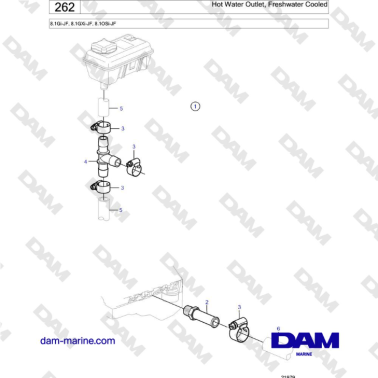 Volvo Penta 8.1Gi-JF,...