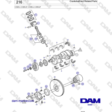 Volvo Penta 4.3GXi-J,...
