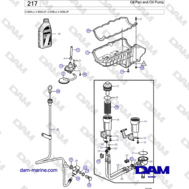 Volvo Penta 4.3GXi-J,...