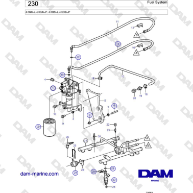 Volvo Penta 4.3GXi-J,...