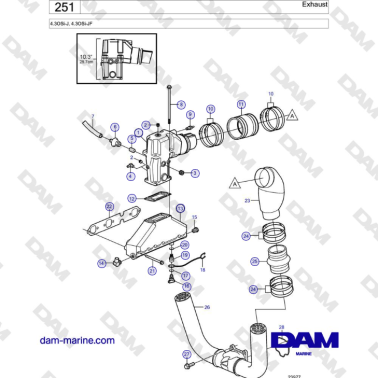 Volvo Penta 4.3OSi-J,...