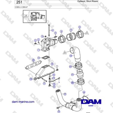 Volvo Penta 4.3GXi-J,...