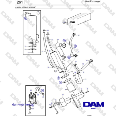 Volvo Penta 4.3GXi-J,...