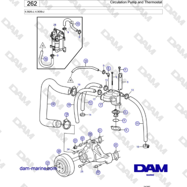 Volvo Penta 4.3GXi-J,...