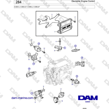 Volvo Penta 4.3GXi-J,...