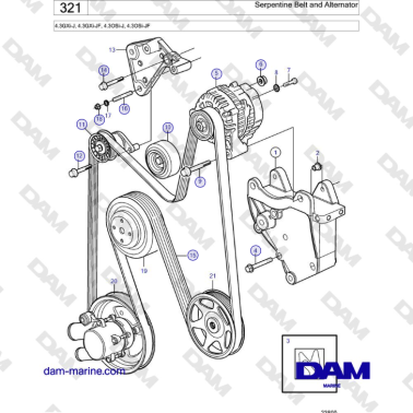 Volvo Penta 4.3GXi-J,...