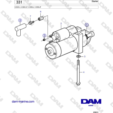 Volvo Penta 4.3GXi-J,...