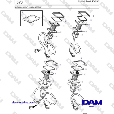 Volvo Penta 4.3GXi-J,...