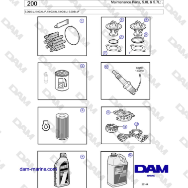 Volvo Penta 5.0GXi-J,...