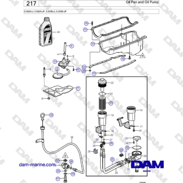 Volvo Penta 5.0GXi-J,...