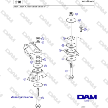 Volvo Penta 5.0GXi-J,...