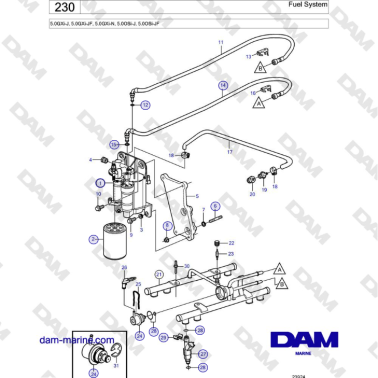 Volvo Penta 5.0GXi-J,...