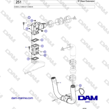 Volvo Penta 5.0GXi-J,...