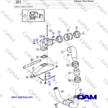 Volvo Penta 5.0GXi-J,...