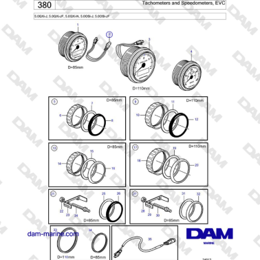 Volvo Penta 5.0GXi-J,...