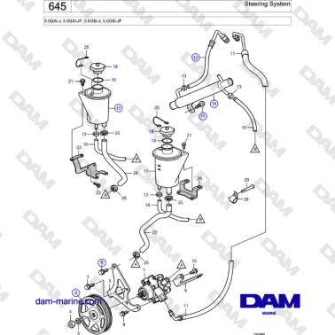 Volvo Penta 5.0GXi-J,...