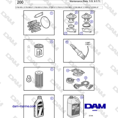 Volvo Penta 5.7GXi-J,...