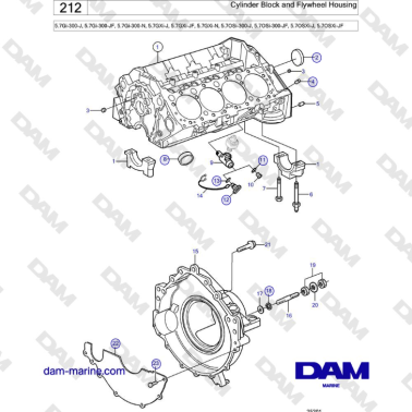 Volvo Penta 5.7GXi-J,...
